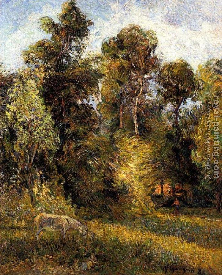 Paul Gauguin : Forest Edge